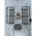 3 Pack Shower Organizer with 20 Hooks, 3 Adhesive Hooks, Large Capacity Shelves
