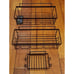 3 Pack Shower Organizer with 20 Hooks, 3 Adhesive Hooks, Large Capacity Shelves