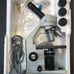 monocular LED student microscope 40x-1000x AMscope wf10x