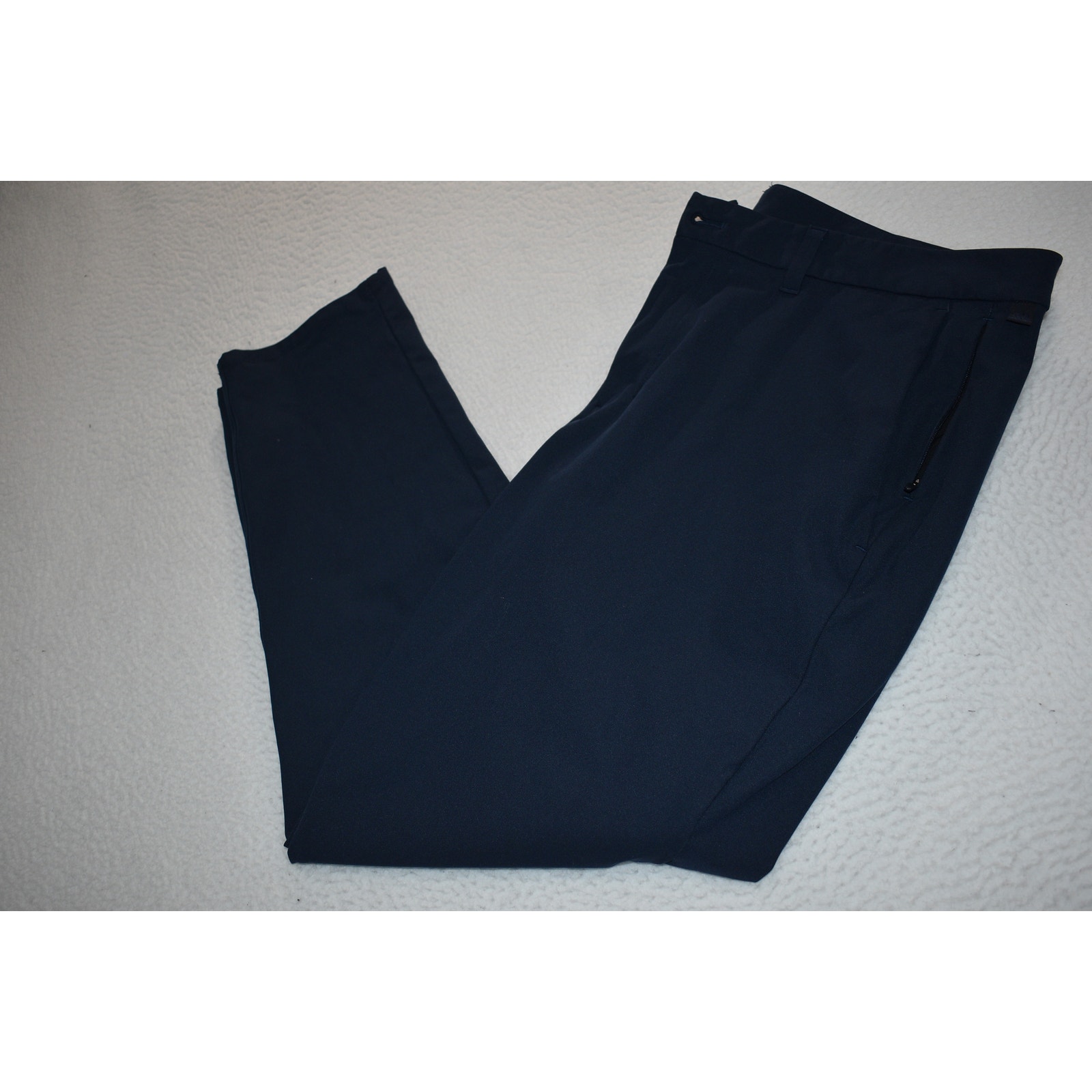 Lululemon Golf Pants Mens Size 40 x 31 Performance Polyester Blue Zip Pocket