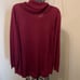 Nwt 1x cashmere blend maroon sweater