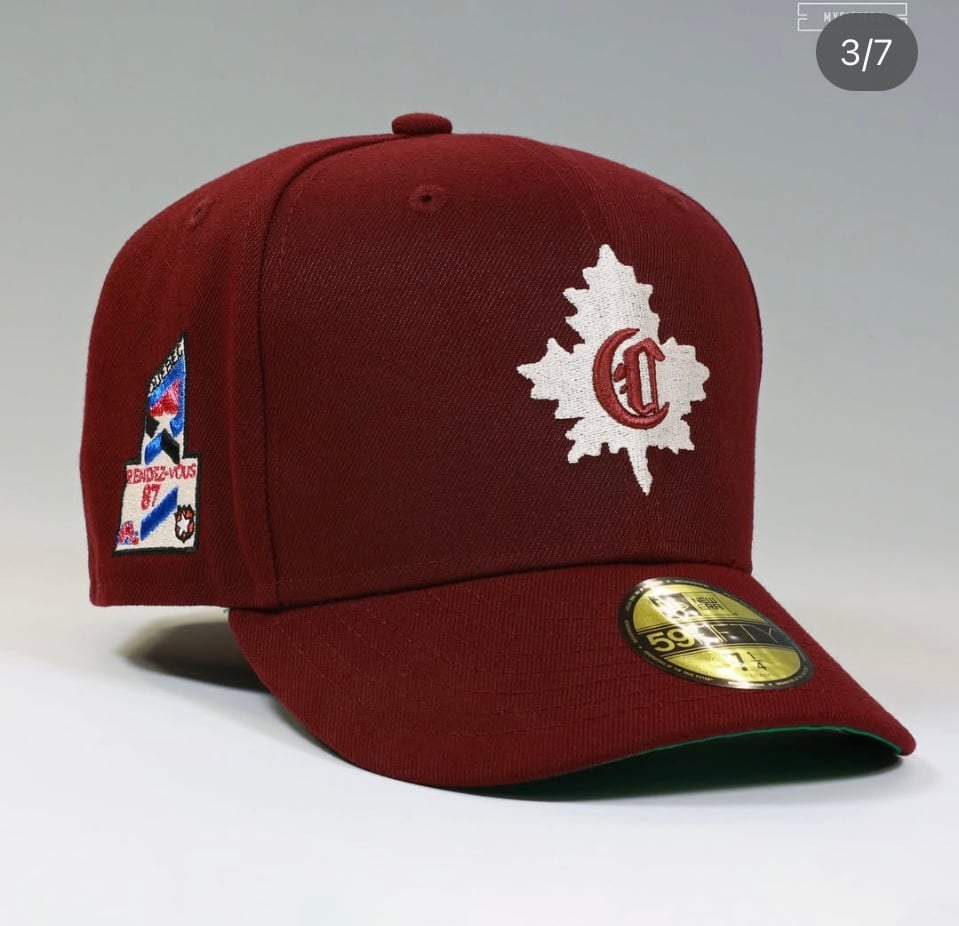 Myfitteds Montreal Canadians 1987 NHL ASG 1910 retro size 7 3/8 new era fitted i