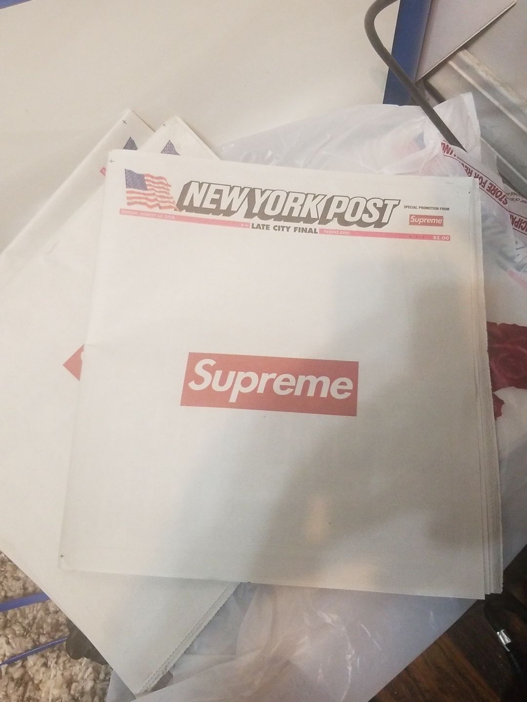 Supreme x New Post