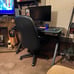 Gaming Desk Computer Desk 47 Inch Home Office Desk Extra Large Modern Ergonomic