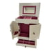 Jewelry Box reed & barton Bella velvet lined table top