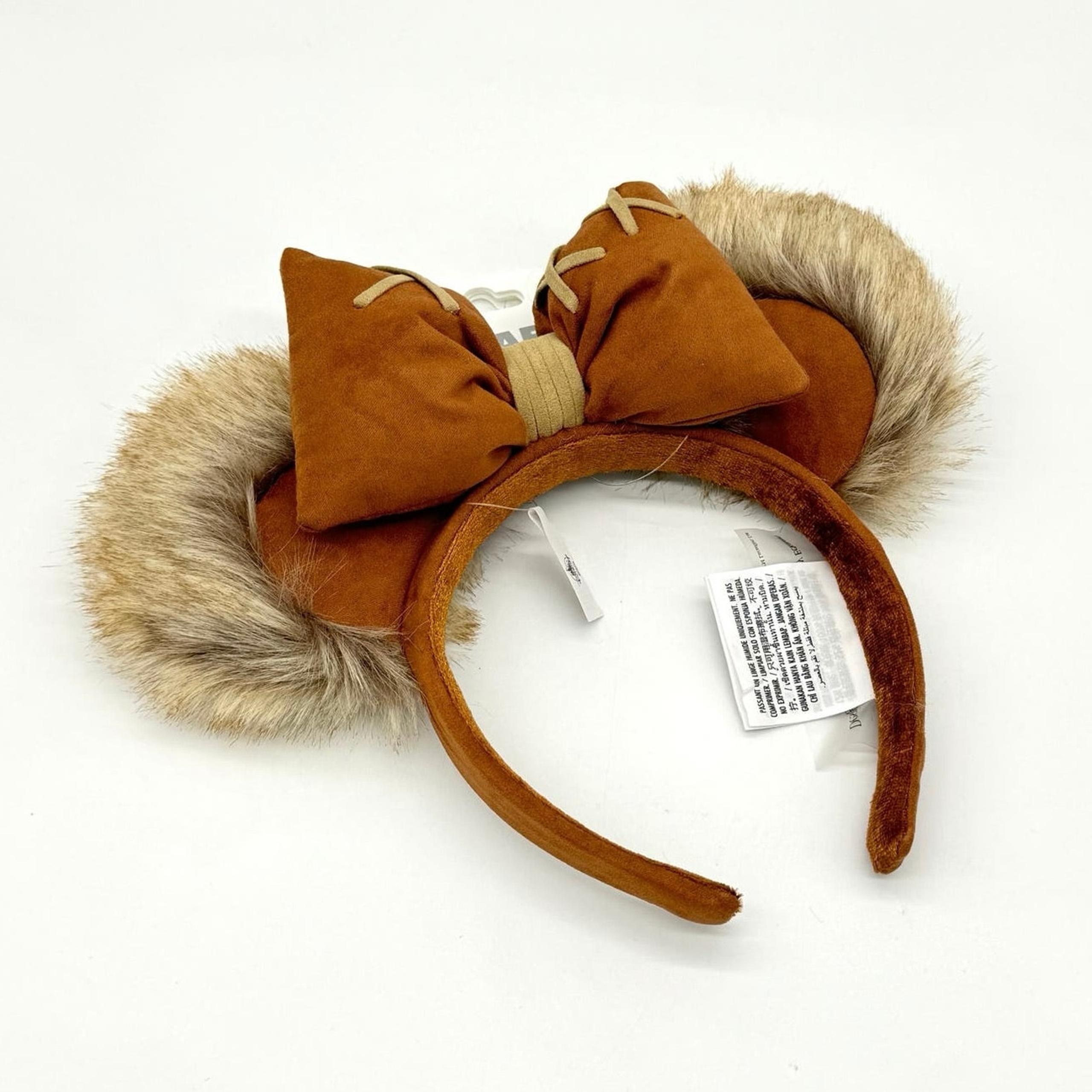 Disney Ewok Headband Ears by Ashley Eckstein Star Wars Return of the Jedi New