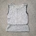 Vintage 80's Wool Sweater Vest Women's Small Gray