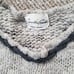 Vintage 80's Wool Sweater Vest Women's Small Gray