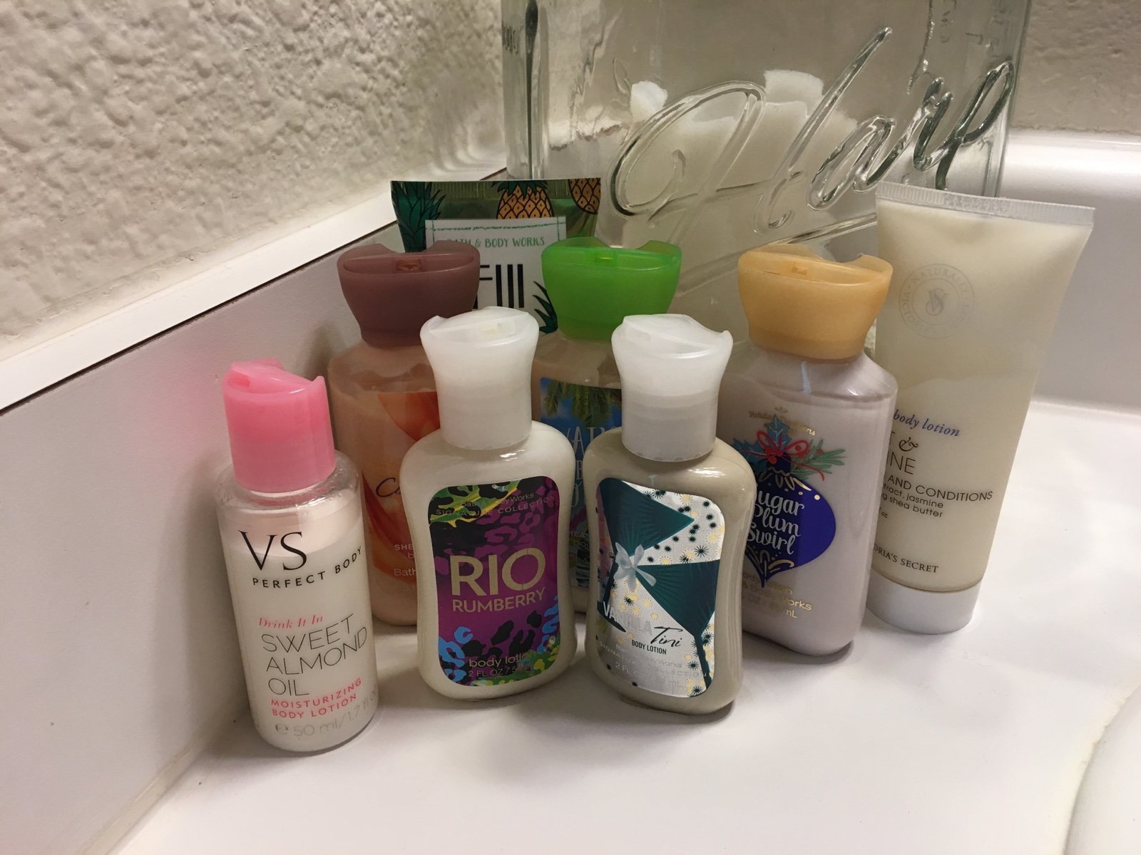 Bath & Body Works & Victoria’s Secret - 8-Piece Travel Lotions bundle