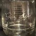 Jack Daniels Jimmy Bedford Master Distiller 1988 Whiskey Bar Glasses (6) 8 OZ
