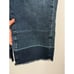 Judy Blue Jeans Womens 16W Wide Leg Cropped Raw Hem Dark Blue Stretch