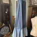 VTG PRAIRIE FLORAL COTTAGE SKIRT HOMEMADE RUFFLED HEM COTTAGECORE FARMHOUSE