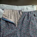 VTG PRAIRIE FLORAL COTTAGE SKIRT HOMEMADE RUFFLED HEM COTTAGECORE FARMHOUSE
