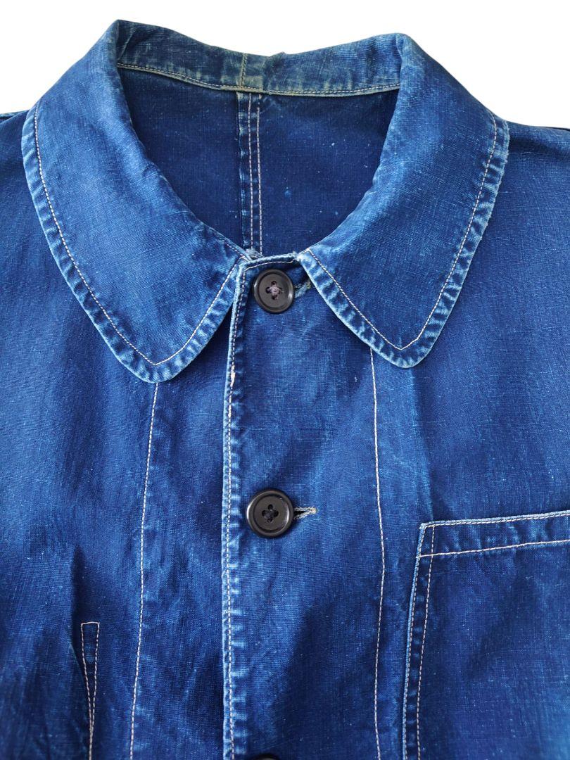 【感謝価格】 style 50s indigo coverall cotton china ジャケット・アウター