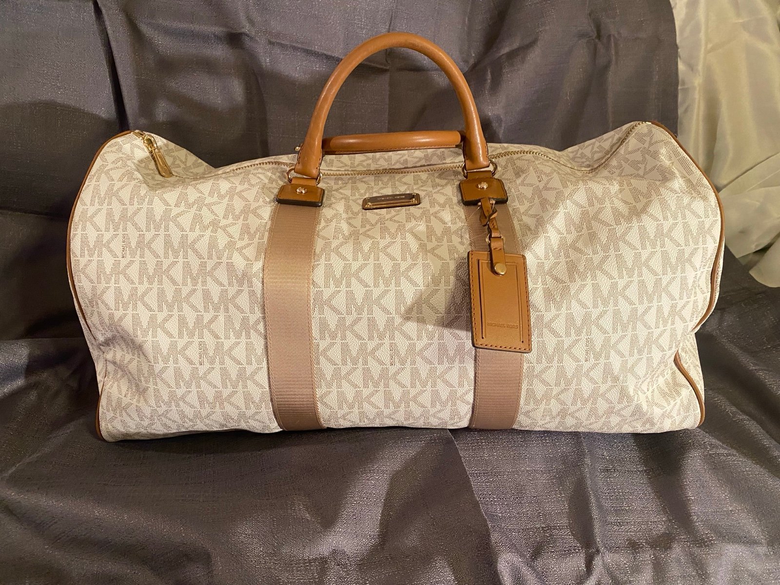 michael kors travel duffle