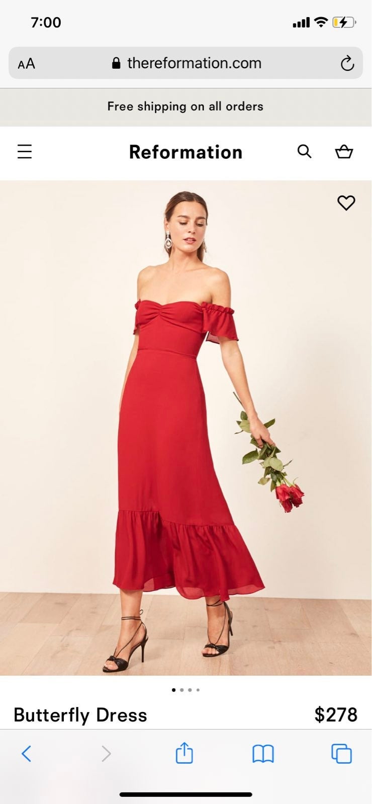 reformation bali dress