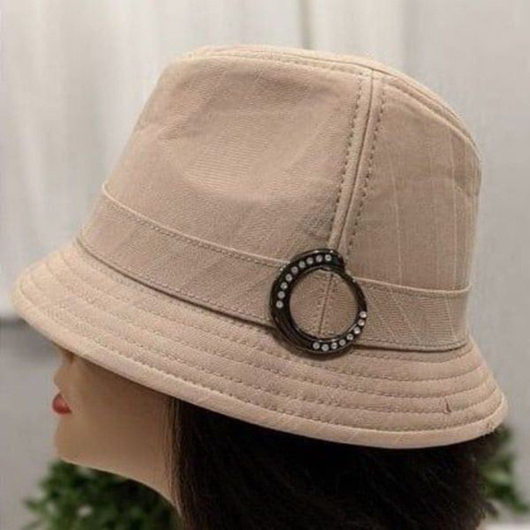 Goorin Brothers Trilby Fedora Hat with Hat Band Ring Accessory