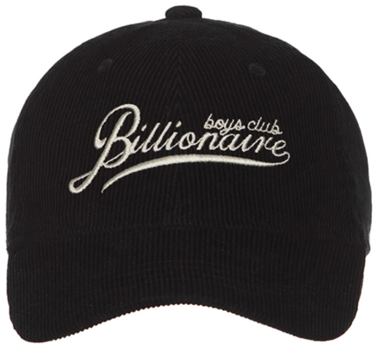 Billionaire Boys Club BB Horizon Hat 841-7802 Black Corduroy Brand New