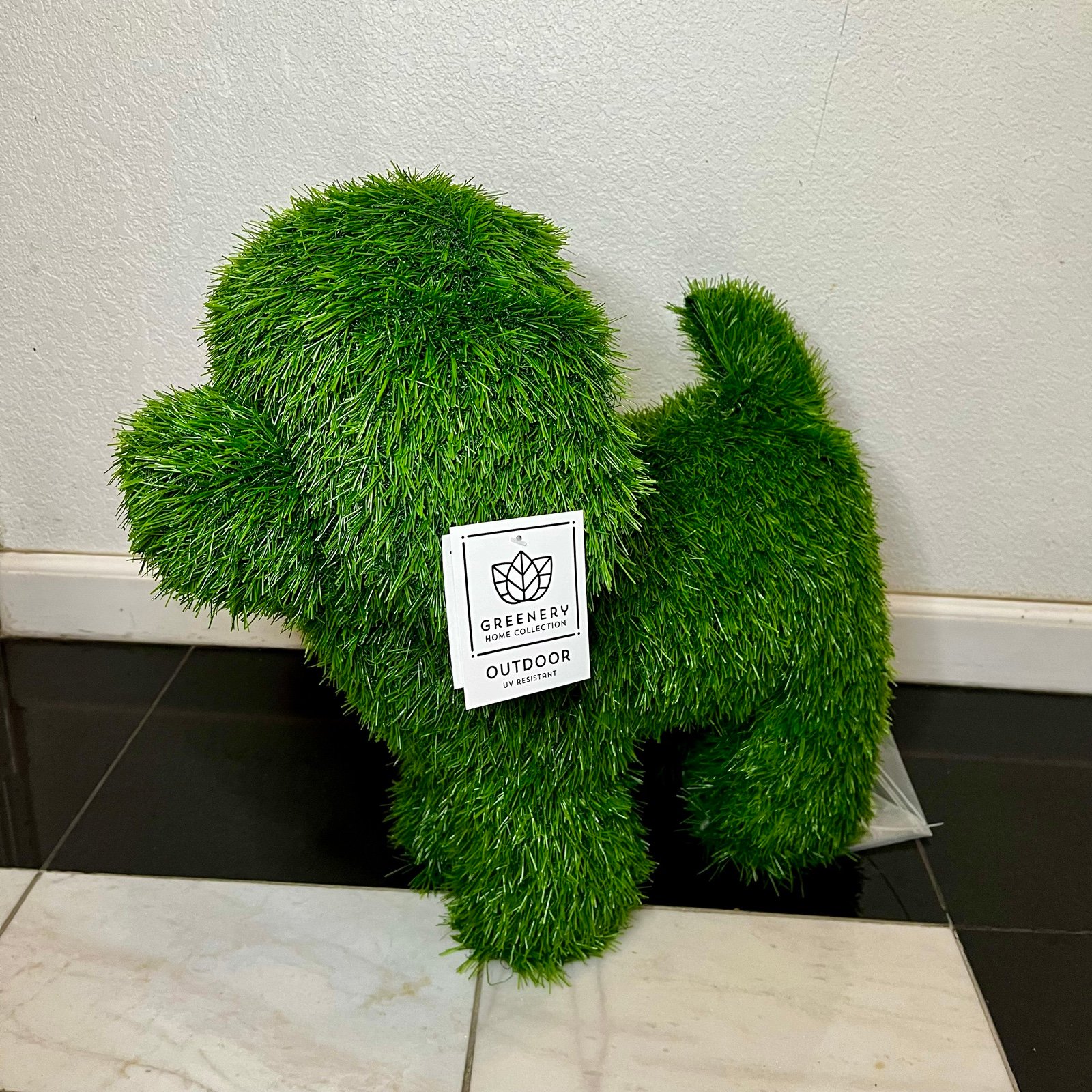 Greenery Home Collection Green Grass Dog Outdoor Decoration