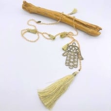Zacasha Hamza Bohemian Style Tassel Necklace