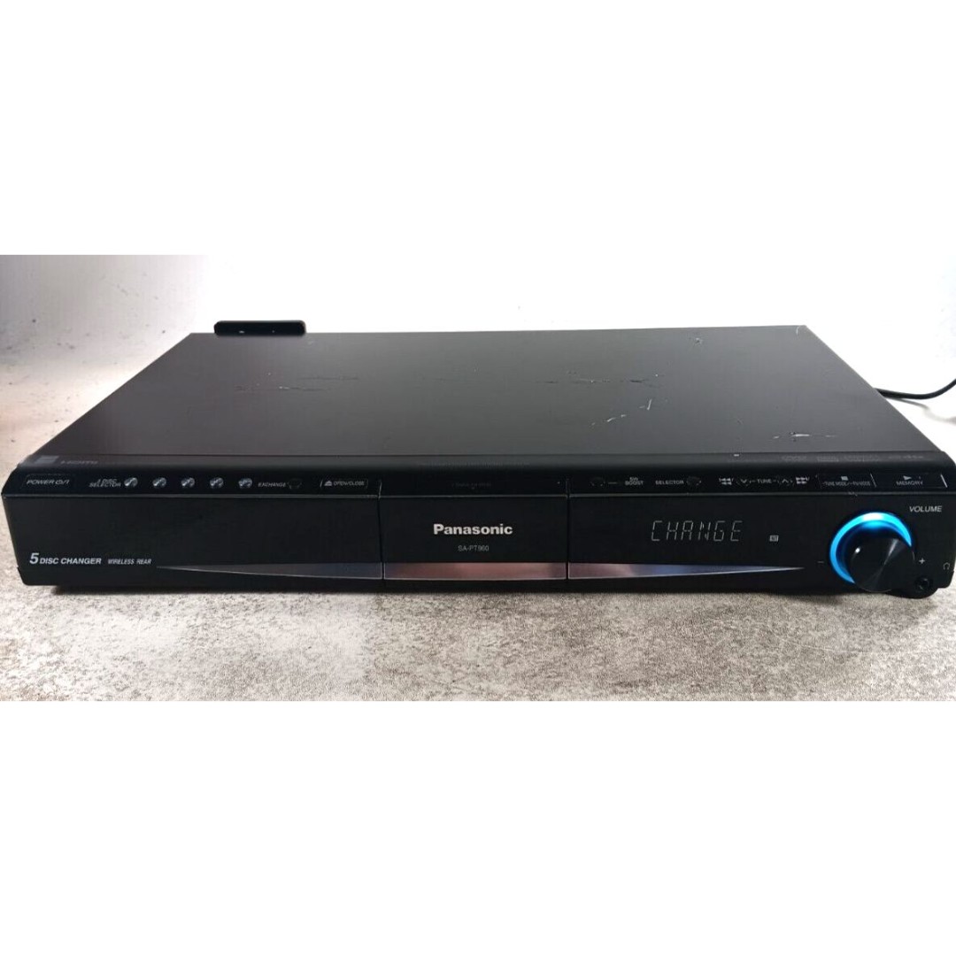 Panasonic Sa-PT960 SC/SA-PT760 1000W 5 Disk DVD Home Theater Receiver