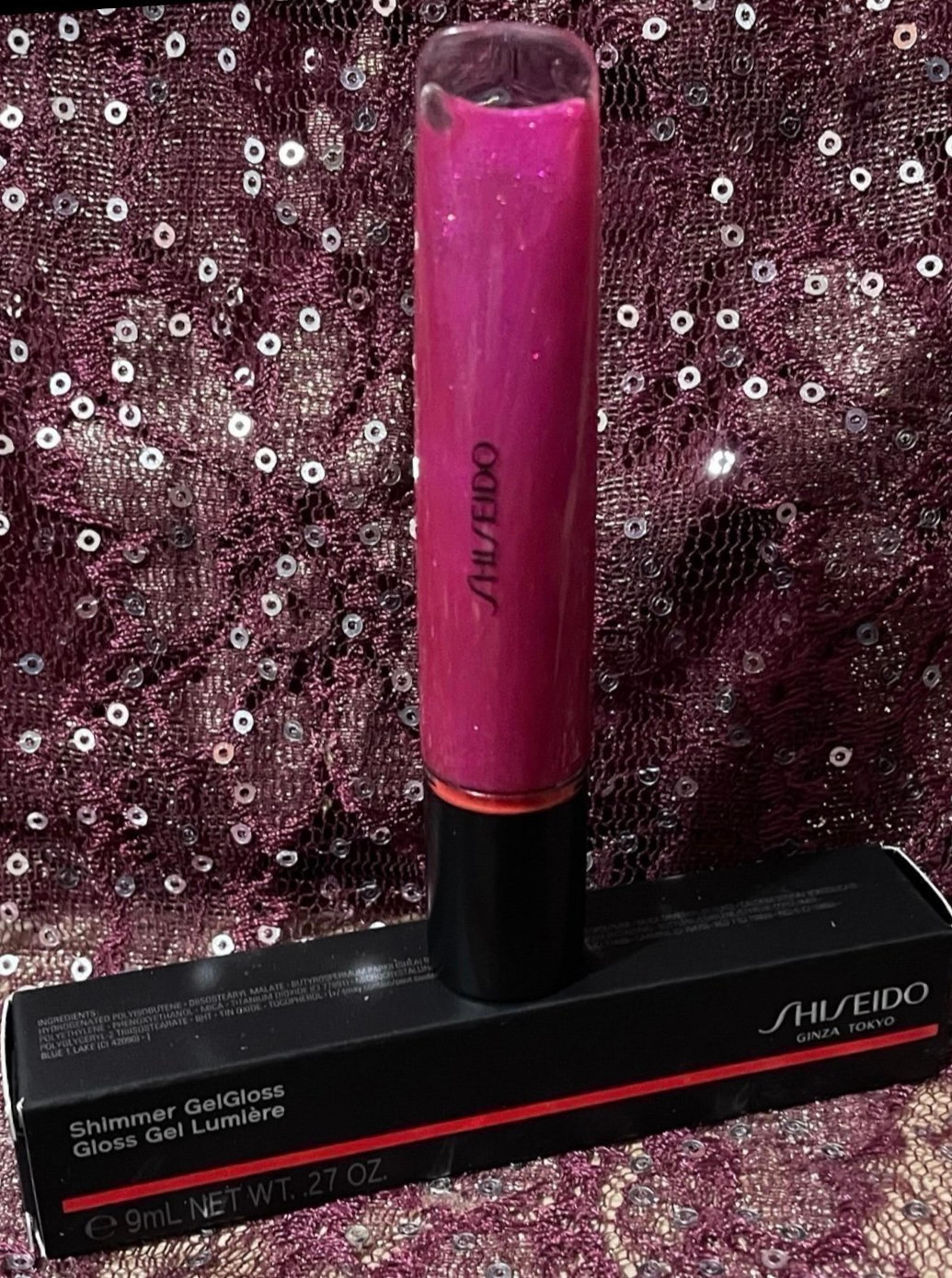 Lip shimmer gel gloss shiseido