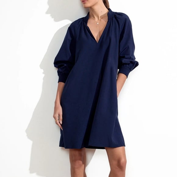 NWT Brochu Walker “Amaia” dress, navy, size small