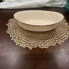 Lenox Solitaire Platinum Ivory 10’ Vegetable Bowl
