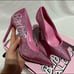 Aldo x Barbie Malibu Pink Satin Rhinestone Pumps New Woman’s 5