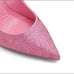 Aldo x Barbie Malibu Pink Satin Rhinestone Pumps New Woman’s 5
