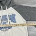 Women's Pressbox Cream/Heather Gray North Carolina Cody Tri-Bend Raglan Pullover