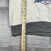 Women's Pressbox Cream/Heather Gray North Carolina Cody Tri-Bend Raglan Pullover