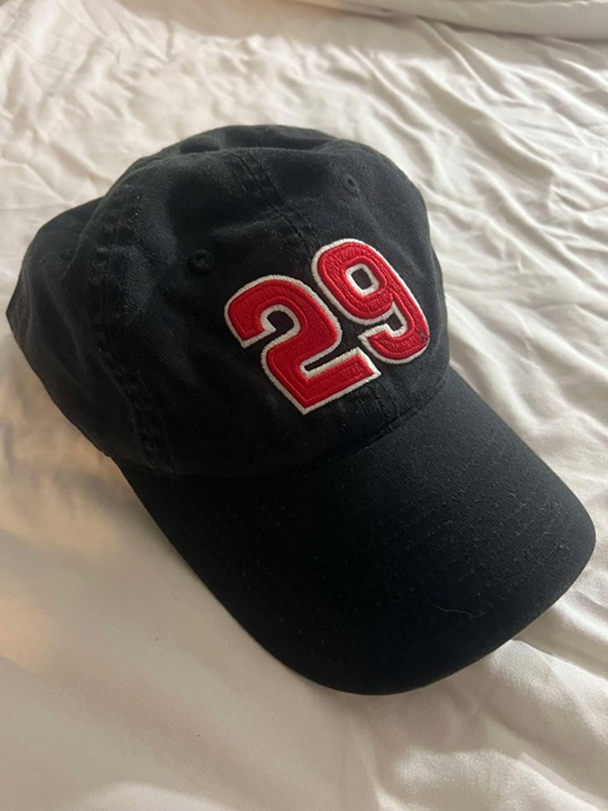 RICHARD CHILDRESS RACING / NO. 29 black adjustable cap / hat - 100% cotton