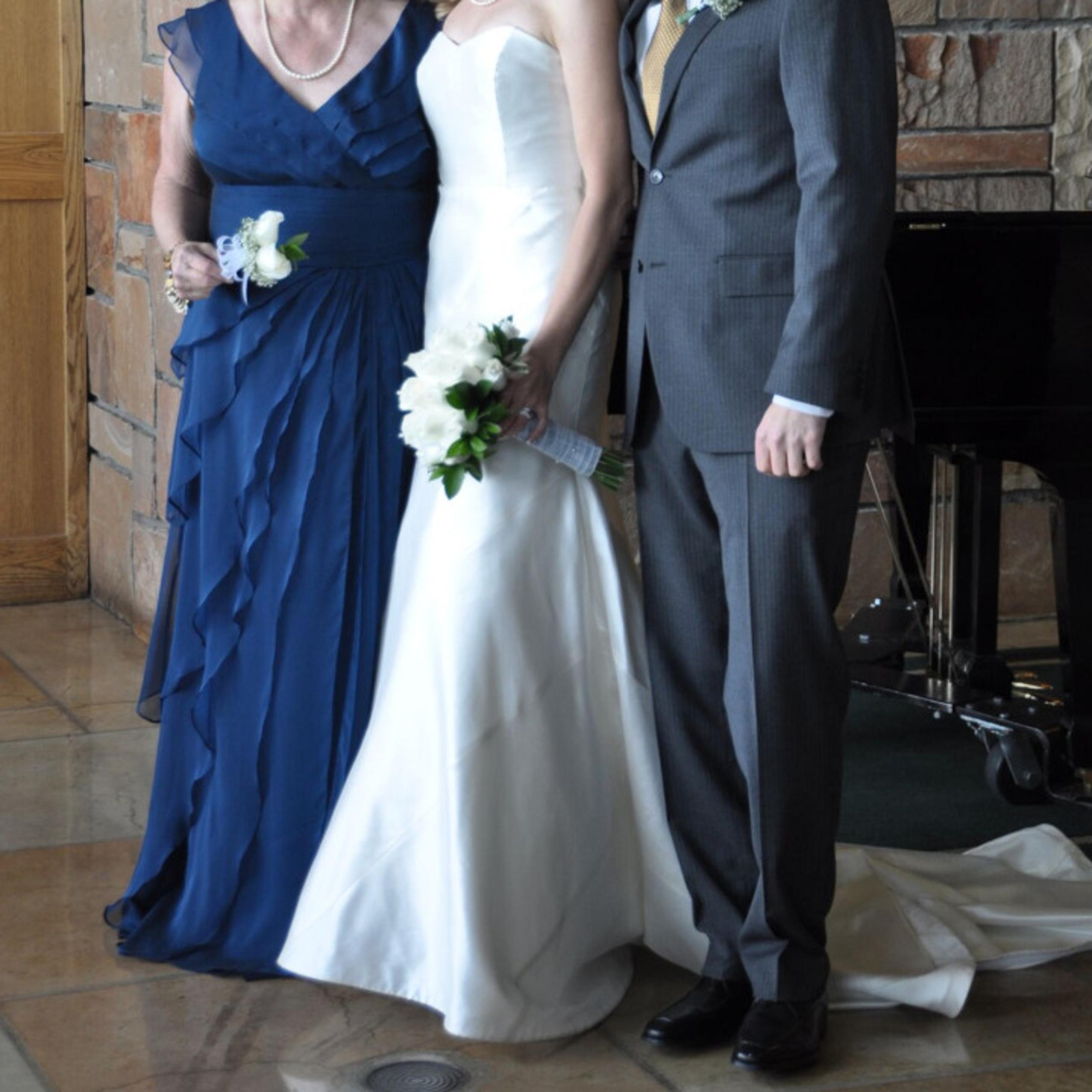 Designer Dupioni Silk Wedding Dress