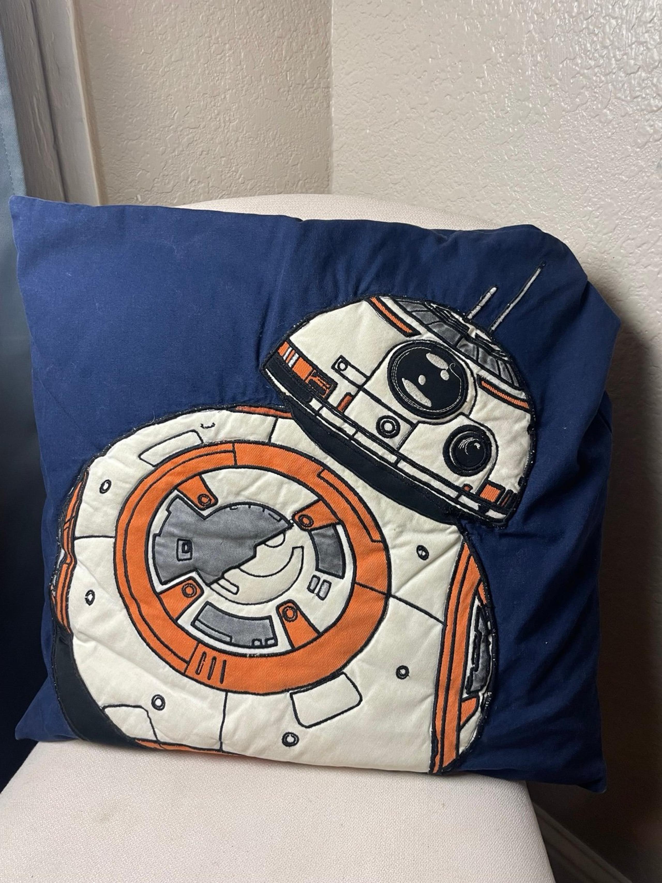 Pottery barn kids Star Wars bb-8 decorative sham with pillow