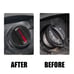 BRAND NEW GT LINE Real Carbon Fiber Gas Fuel Cap Cover For KIA K5 FORTE SOUL EV6