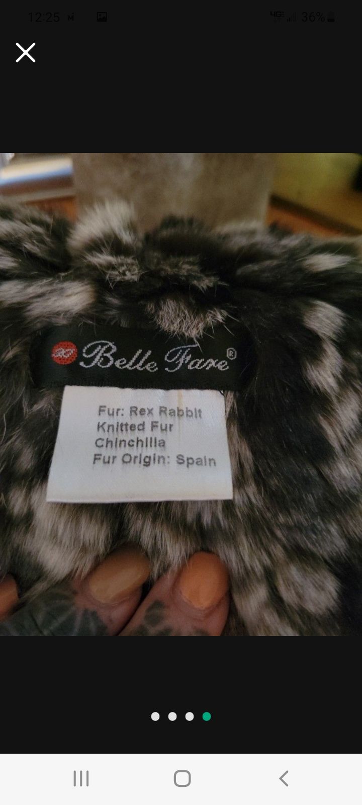 Chinchilla scarf