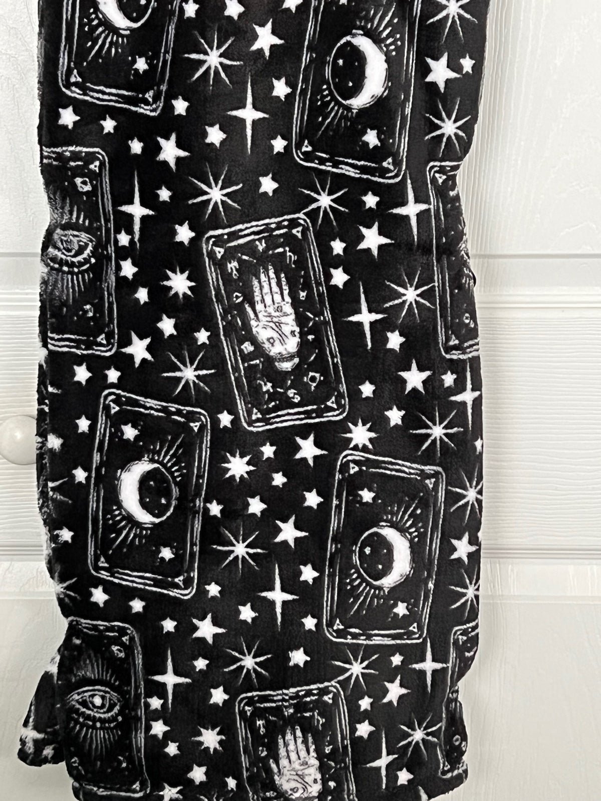 Witchy fortune teller psychic throw blanket