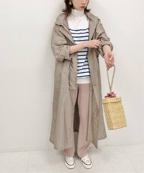 IENA★IENA LA B O UCLE Nylon Washer Hooded Coat