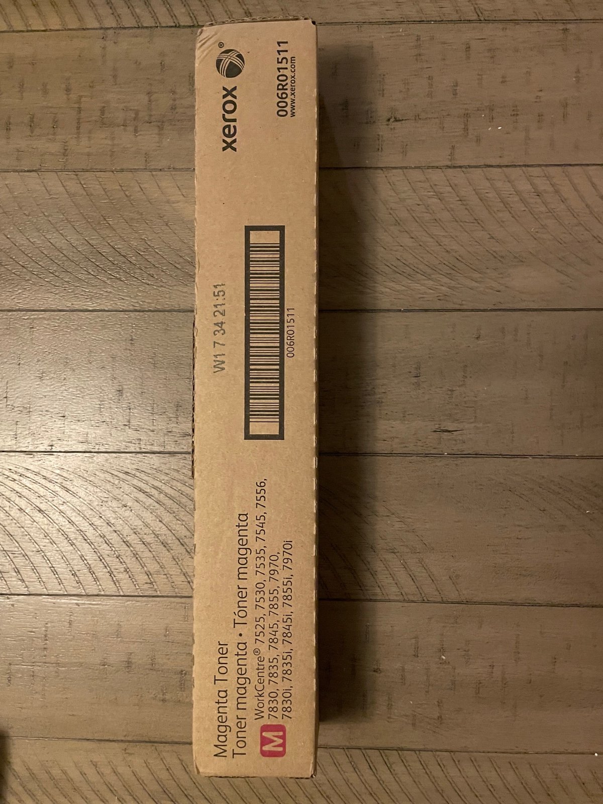 XEROX 006R01511 MAGENTA TONER for 7525 7530 7535 7545 7556 7830 7845