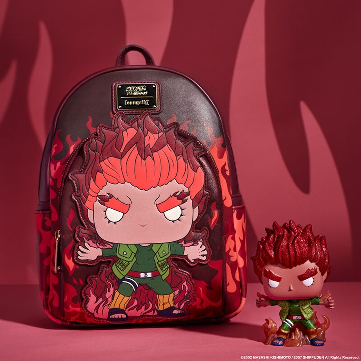 NYCC Limited Edition Naruto Shippuden Might Guy (Eight Inner Gates) Pop! & Bag B