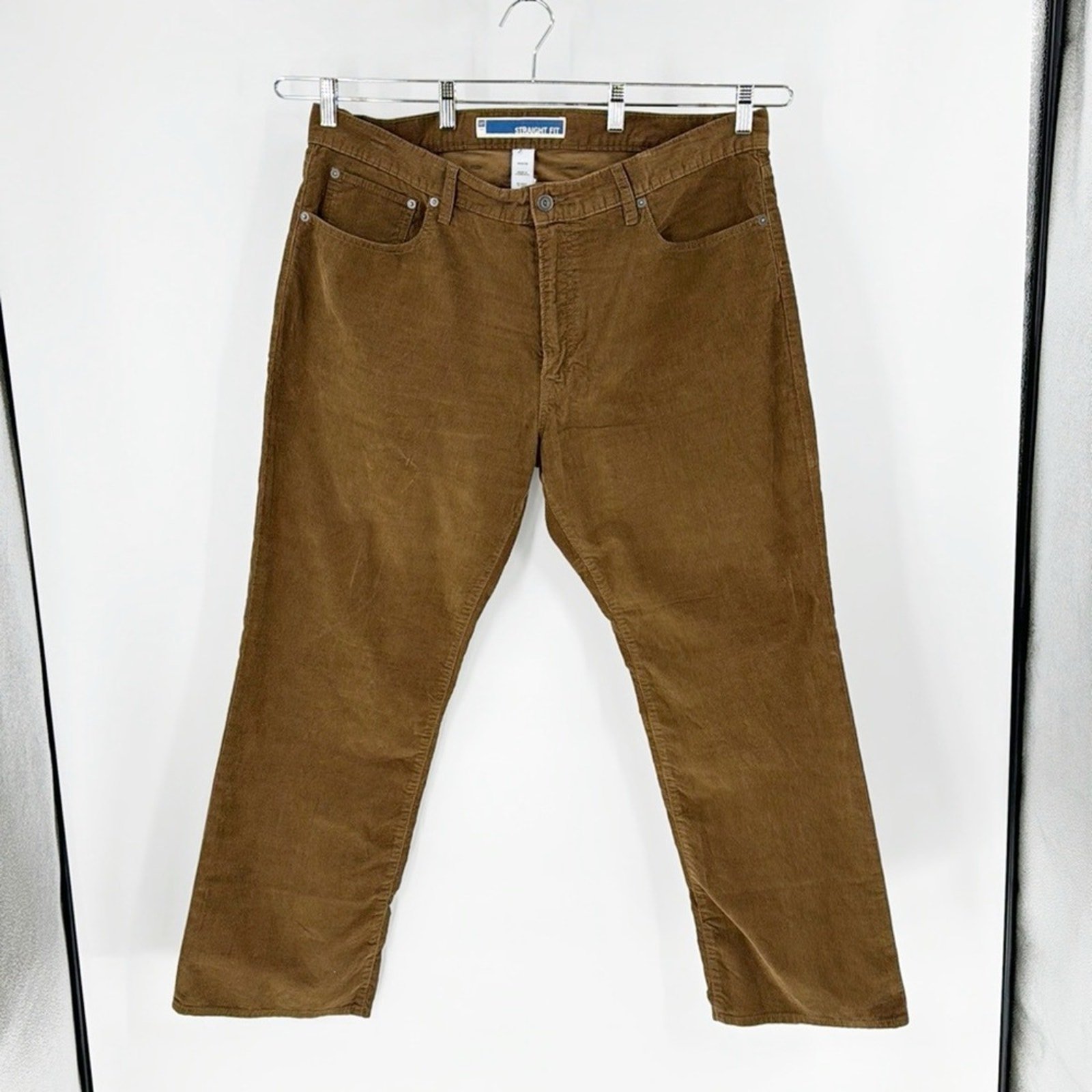 Gap straight fit corduroy casual office versatile academia preppy pants 40x30