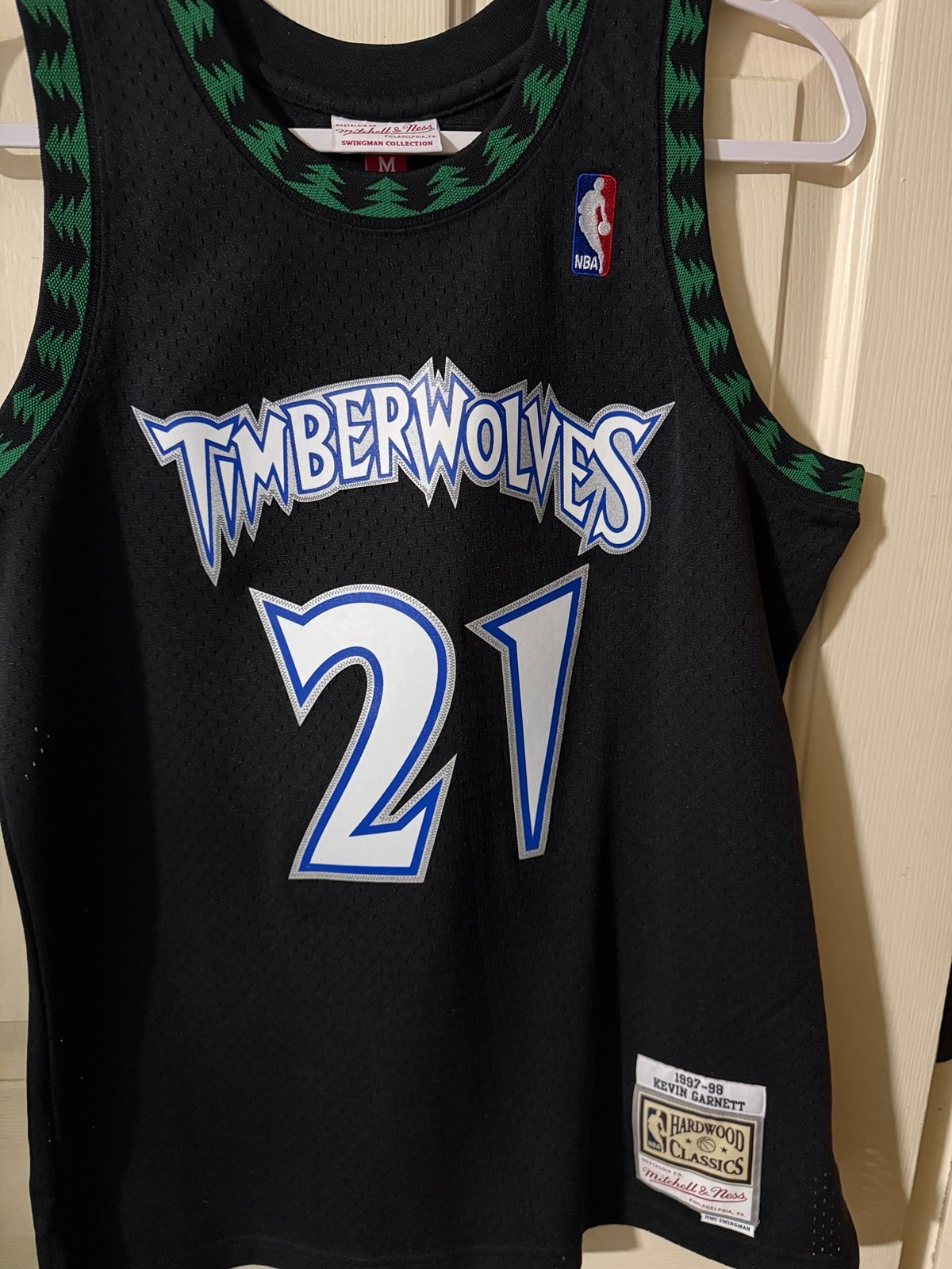 Throwback Minnesota Timberwolves Jersey