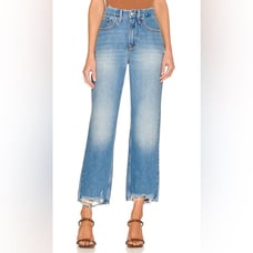 Good American Good 90s Duster Jeans in Indigo Size 0/25