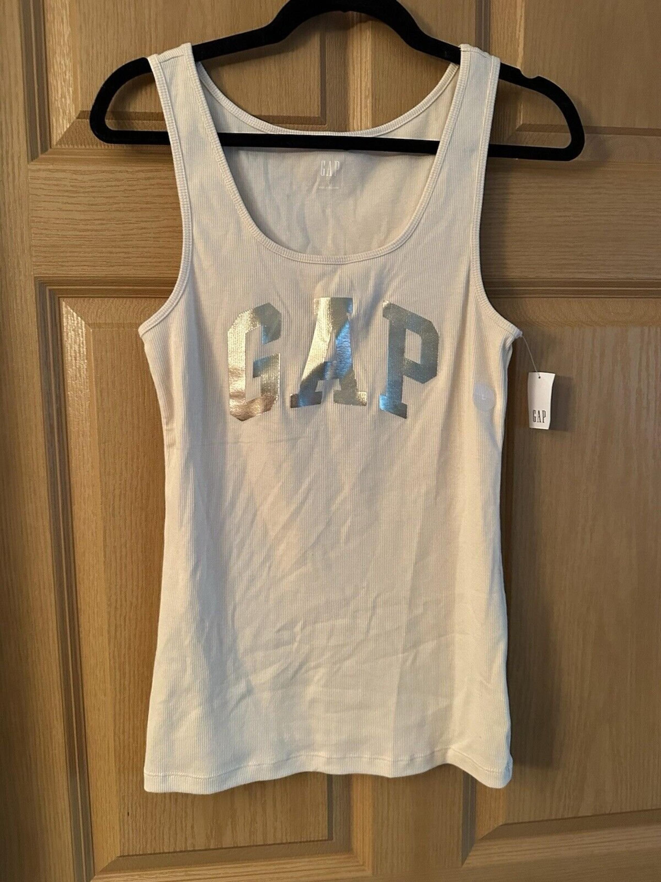 Gap Tan & Gold Tank Top