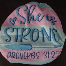 She is strong Proverbs cloth diaper