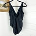 Miraclesuit One Piece Solid Slimming Swimsuit Black Size 12