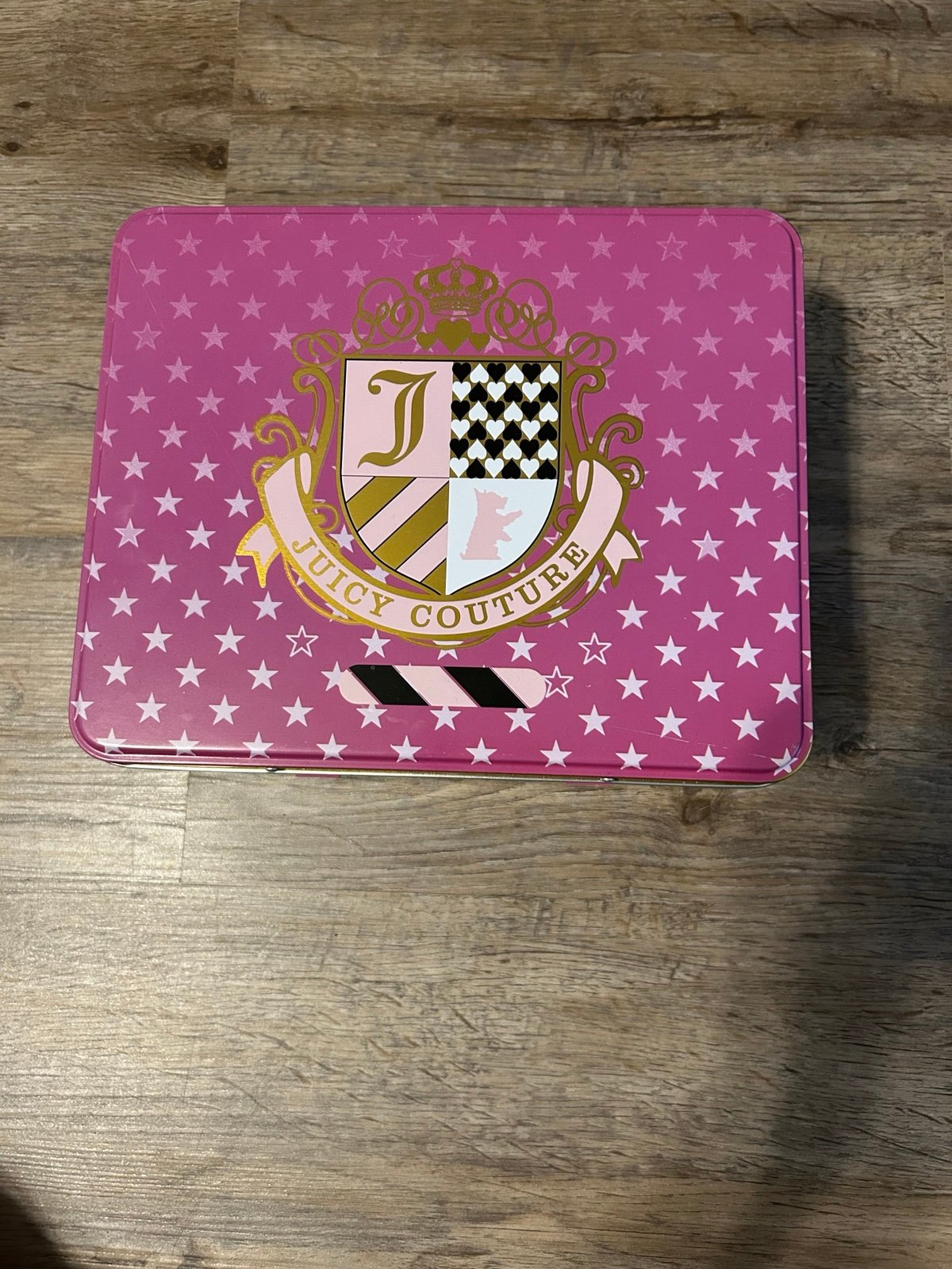 Vintage Juicy Couture Tin Lunchbox