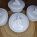 William Sonoma with Barbara Eigen 2013 Peapod soup Tureen x4
