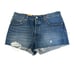 NWT LEVI'S Button Fly 501 Shorts High Rise Distressed Straight Leg 31